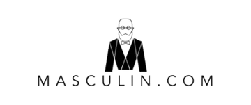 Logo du média Masculin.com pour illustrer le passage de la marque de sneakers iné, vegan et unisexes