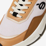 Sneakers vegan unisexes beige et noir
