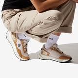 Sneakers vegan unisexes beige et noir